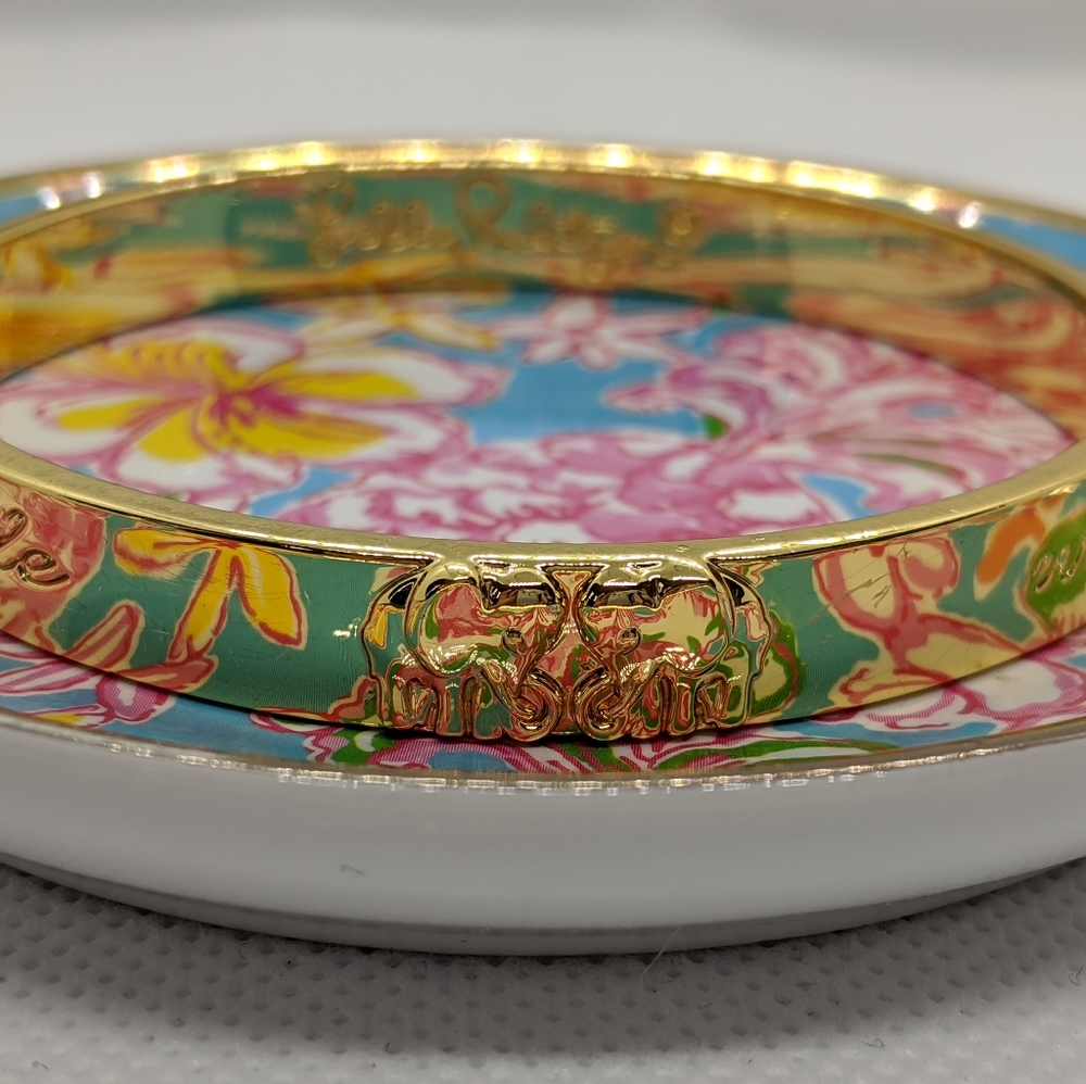 Lilly Pulitzer Golden Jungle Bangle